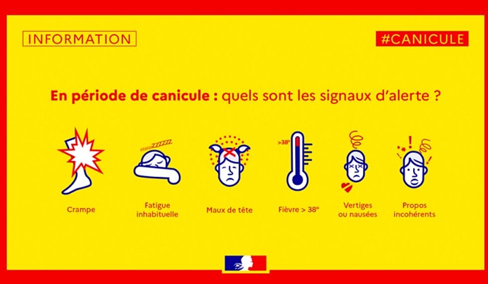 Canicule, adoptez les bons reflexes